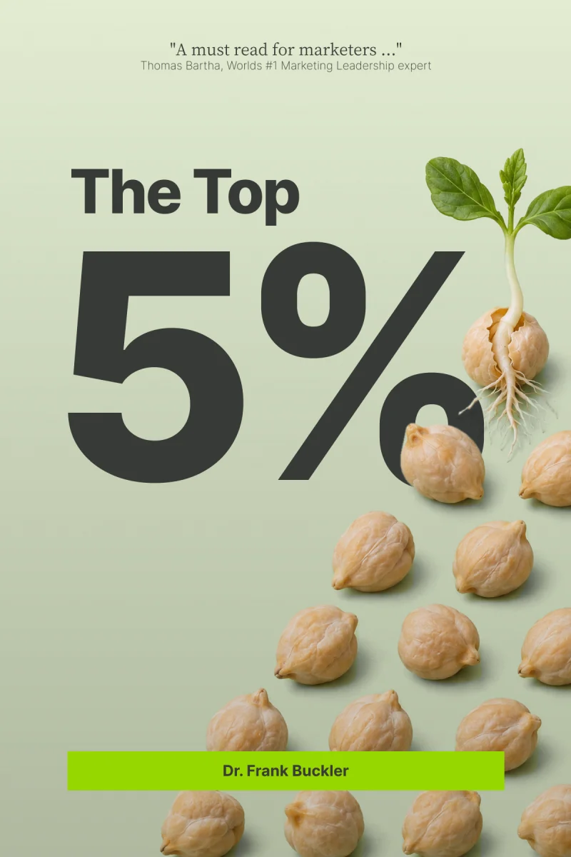Buchcover „The Top 5%“ von Dr. Frank Buckler